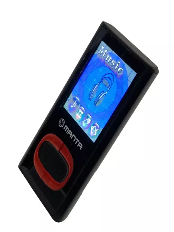ODTWARZACZ MANTA MP4 8GB BLUETOOTH CZARNO-POMARAŃCZOWY