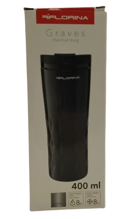 KUBEK TERMICZNY TERMOS FLORINA GRAVES 400ML