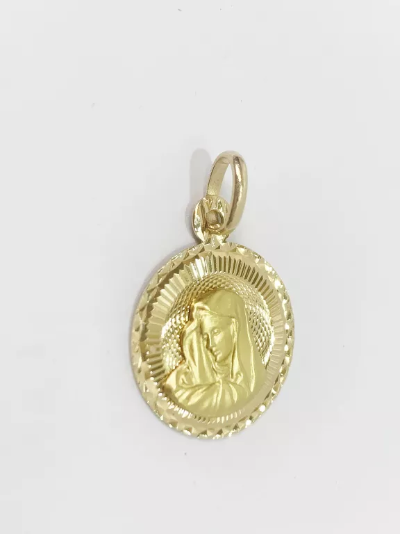 ŚLICZNY ZŁOTY MEDALIK 18CT 2,47G