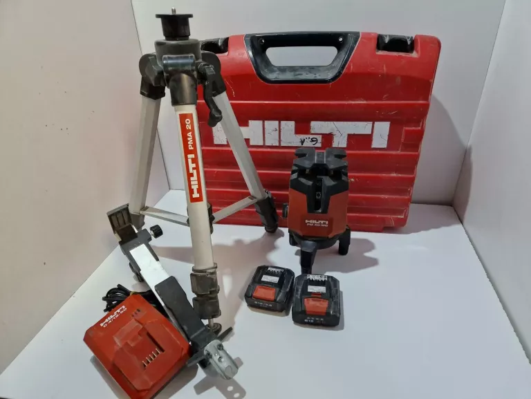 LASER KRZYRZOWY HILTI PM 40-MG KOMPLET Z WALIZKĄ I STATYWEM!!