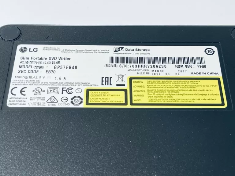 NAGRYWARKA LG GP57EB40