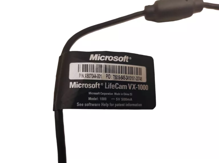 KAMERA INTERNETOWA MICROSOFT LIFECAM VX-1000 USB