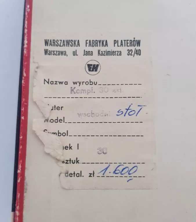 SZTUĆCE HEFRA 30 EL.