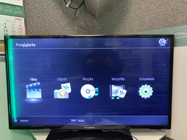 TELEWIZOR HYUNDAI FLP40T111 FULL HD POLECAM!