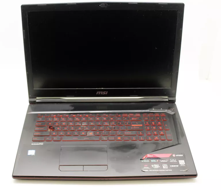 LAPTOP MSI GAMING 16GB RAM SSD 256GB + HDD 1TB GEFROCE 1650