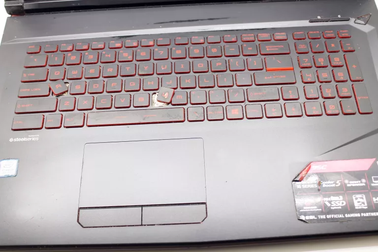 LAPTOP MSI GAMING 16GB RAM SSD 256GB + HDD 1TB GEFROCE 1650