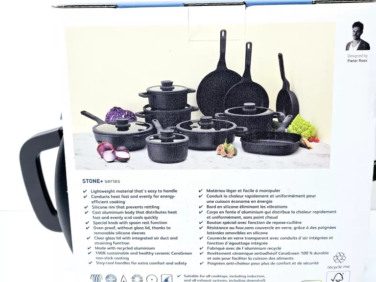GARNEK Z POKRYWKĄ BERGHOFF NON-STICK 24CM 5,5L