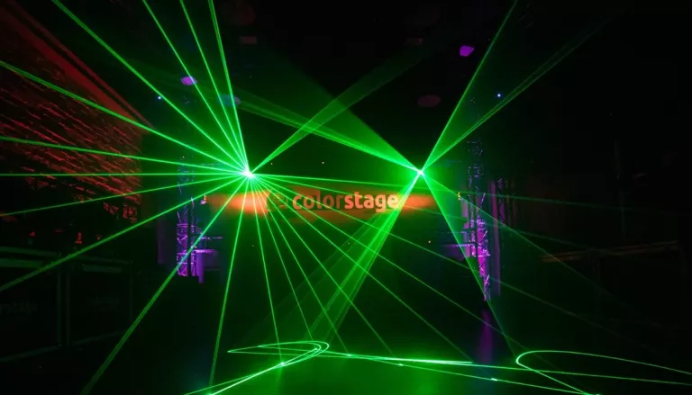 ESTRADOWY LASER ANIMACYJNY COLORSTAGE FLEX 1000MW RGB REMOTE CAL020