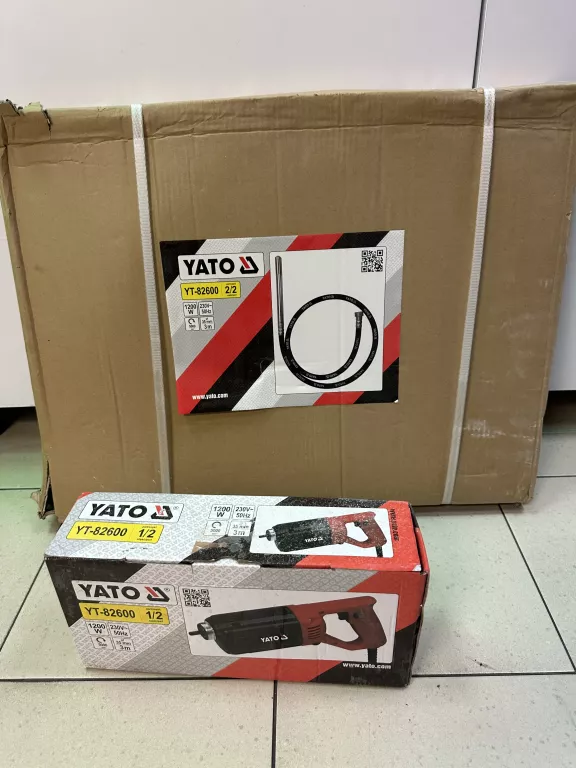 YATO WIBRATOR DO BETONU 1200W+ BUŁAWA 3M