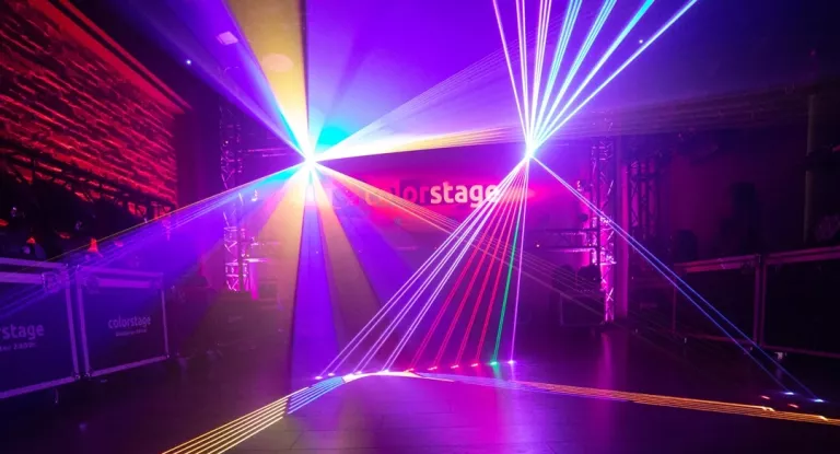 ESTRADOWY LASER ANIMACYJNY COLORSTAGE FLEX 1000MW RGB REMOTE CAL020