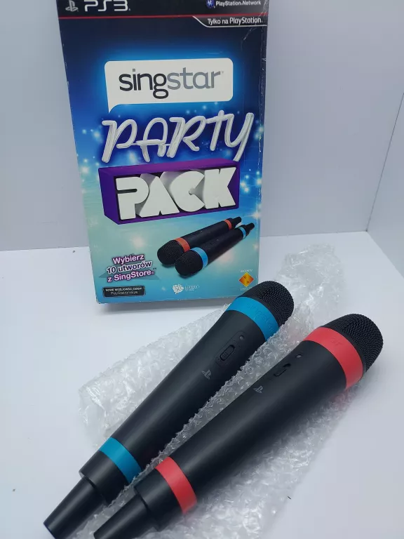 ZESTAW SONY SINGSTAR PARTY PACK 2X MIKROFON PS3