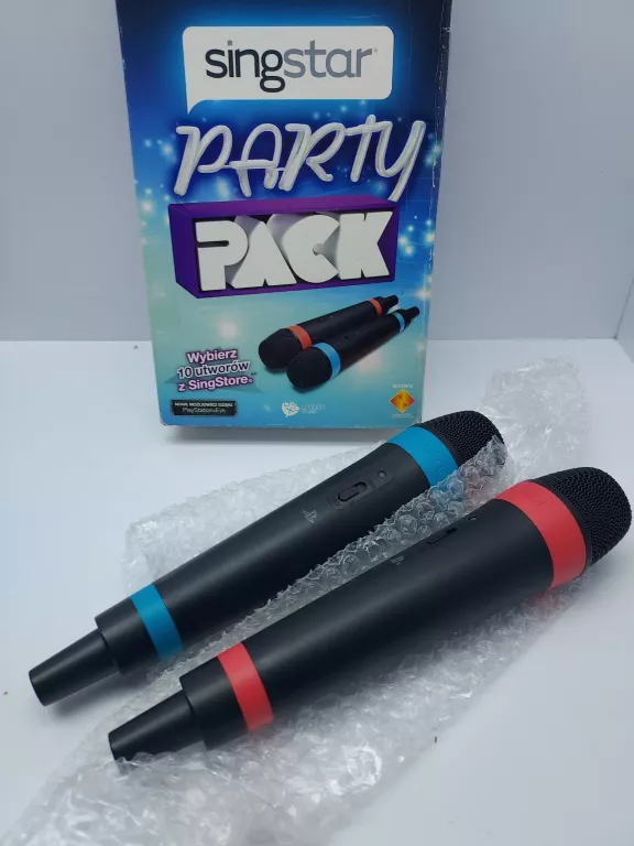 ZESTAW SONY SINGSTAR PARTY PACK 2X MIKROFON PS3
