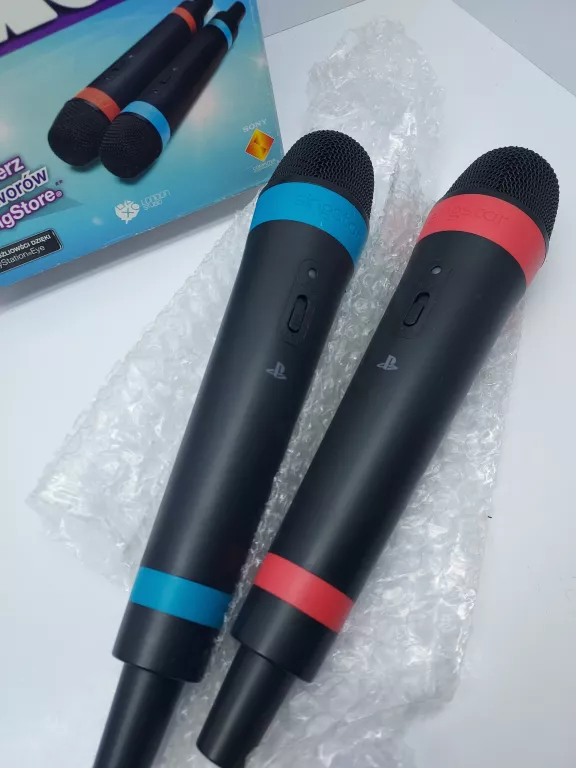 ZESTAW SONY SINGSTAR PARTY PACK 2X MIKROFON PS3