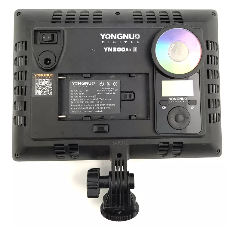 LAMPA LED YONGNUO YN300 AIR Z BATERIĄ I ŁADOWARKĄ