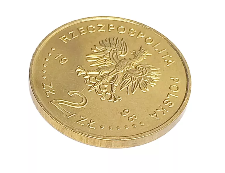 MONETA 2 ZŁ ZYGMUNT III WAZA - 1998 ROK