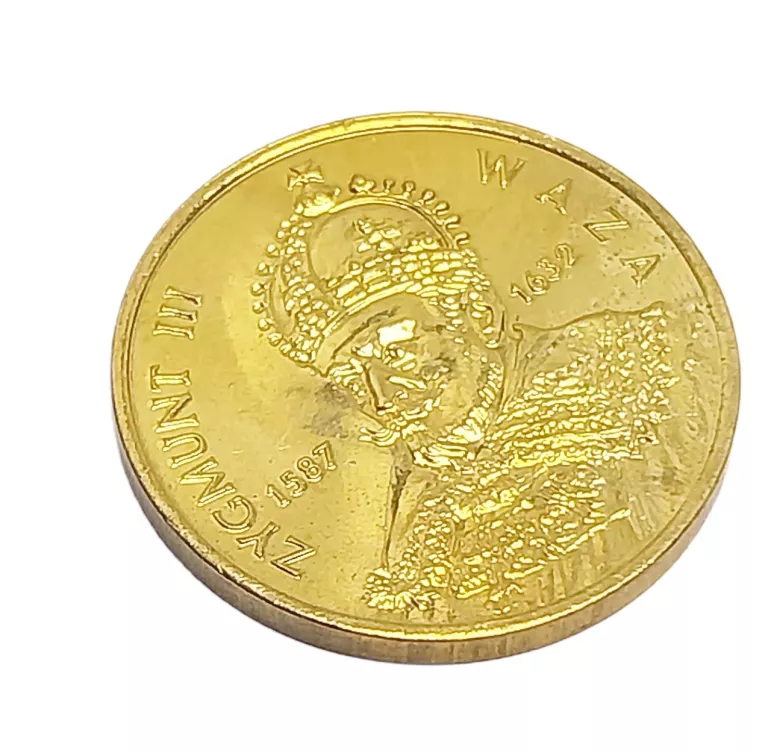 MONETA 2 ZŁ ZYGMUNT III WAZA - 1998 ROK