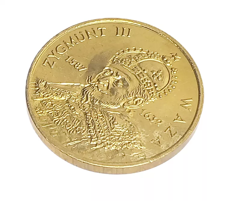 MONETA 2 ZŁ ZYGMUNT III WAZA - 1998 ROK
