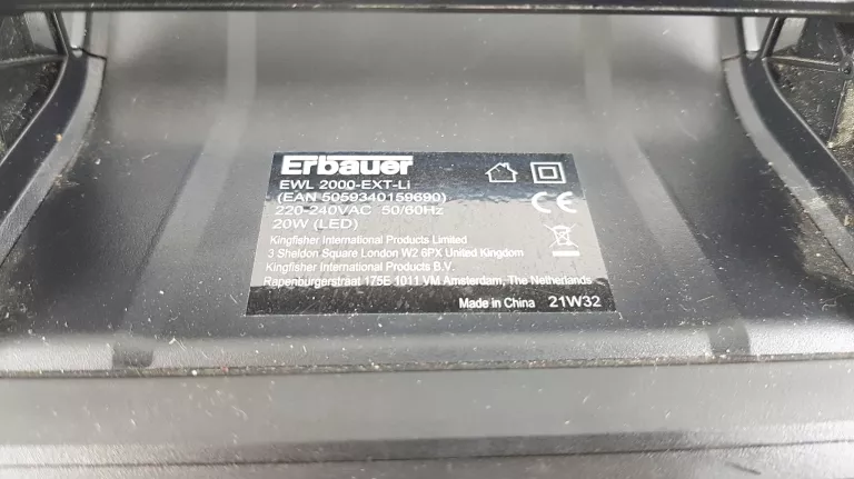 LAMPA WARSZTATOWA ERBAUER EWL 2000-EXT-LI 18V