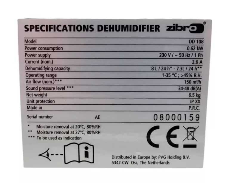 odwilzaczosuszacz-powietrza-zibro-dd-108-stan-uzywany