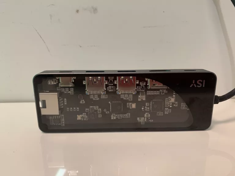 ADAPTER WIELOPORTOWY ISY IAD-1024-2 5W1 USB-C POLECAM!