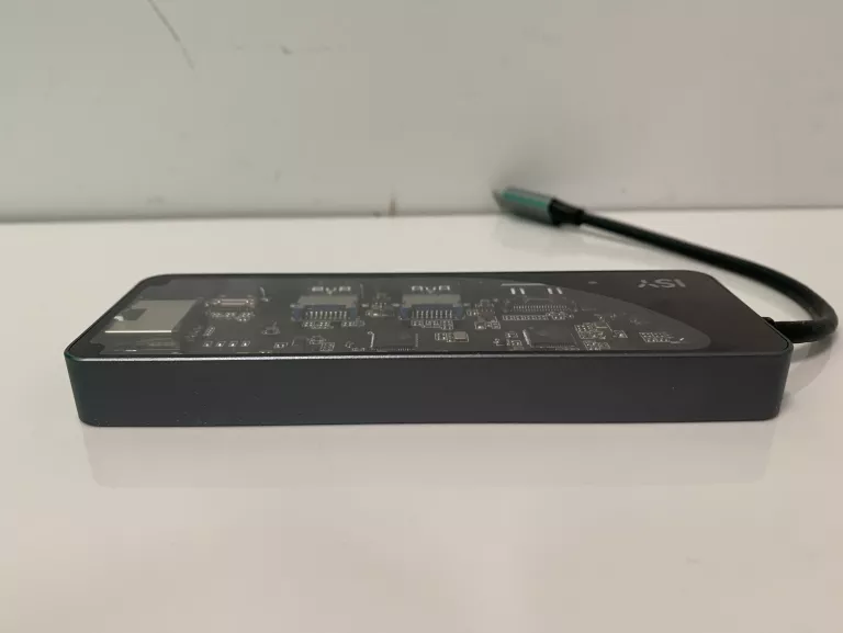 ADAPTER WIELOPORTOWY ISY IAD-1024-2 5W1 USB-C POLECAM!