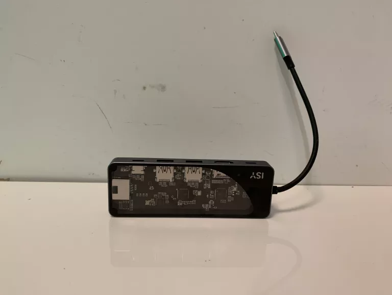 ADAPTER WIELOPORTOWY ISY IAD-1024-2 5W1 USB-C POLECAM!