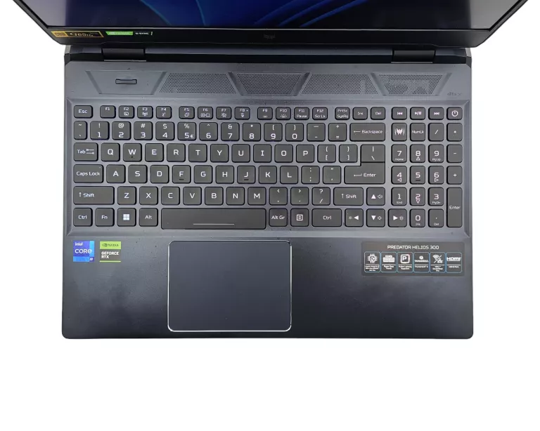 LAPTOP ACER PREDATOR HELIOS 300 I9-12900H RTX 3070TI 16GB 1TB SSD IPS 165H