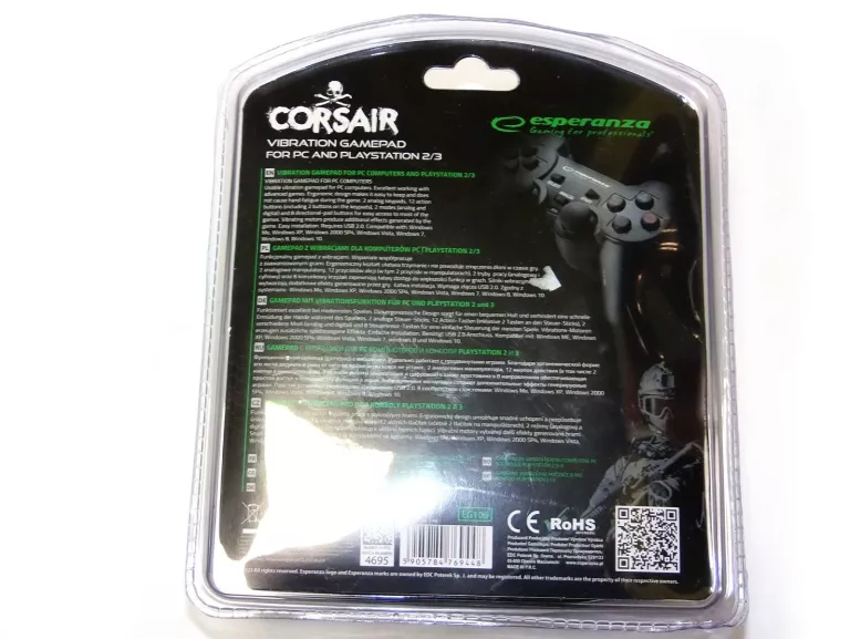 PAD ESPERANZA CORSAIR PC/PS2/PS3