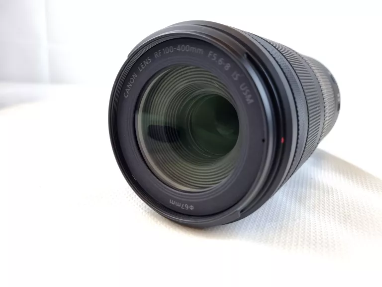 OBIEKTYW CANON RF 100-400MM F5.6-8 IS USM KOMPLET JAK NOWY