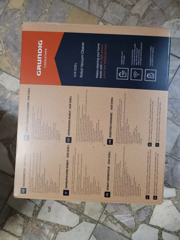 GRUNDIG ROBOT SPRZĄTAJĄCY VCR 3129 L