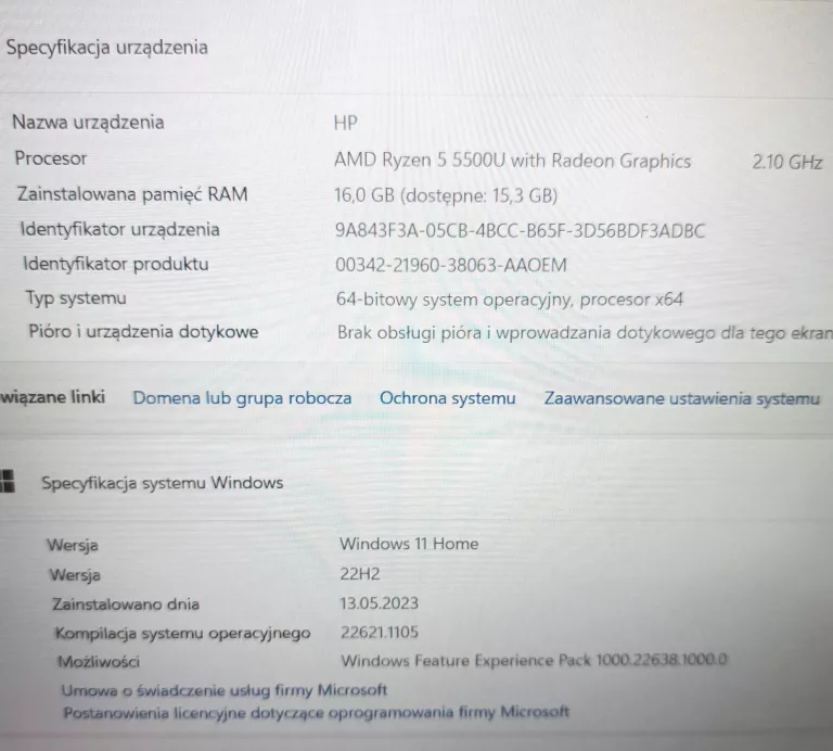 laptop-hp-pavilion-15-eh1113nw-ladowarka-stan-uzywany