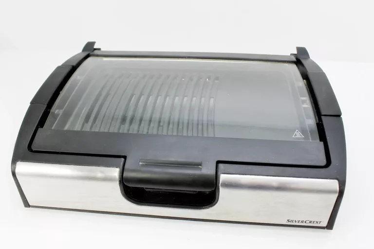 GRILL ELEKTRYCZNY Z POKRYWĄ SILVERCREST STGG 1800 A2 1800 WAT