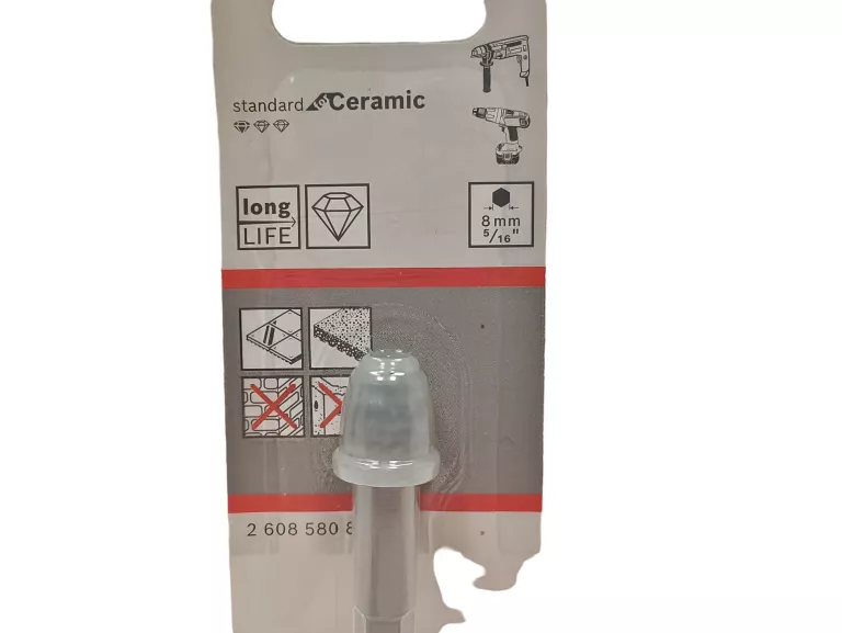BOSCH WIERTŁO DO SZKŁA I GLAZURY STANDARD FOR CERAMICS 10X33MM 2608580893