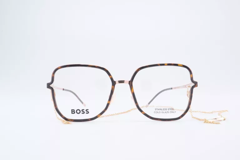 ORYGINALNE DAMSKIE OPRAWKI HUGO BOSS 1394 06J 140 NA ŁAŃCUSZKU