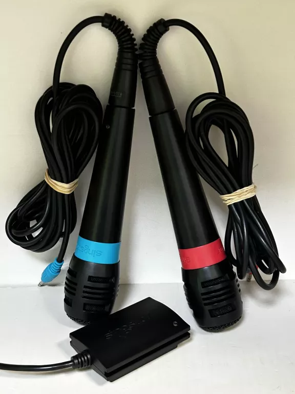 ZESTAW SINGSTAR PS2 (2 MIKROFONY + ODBIORNIK)