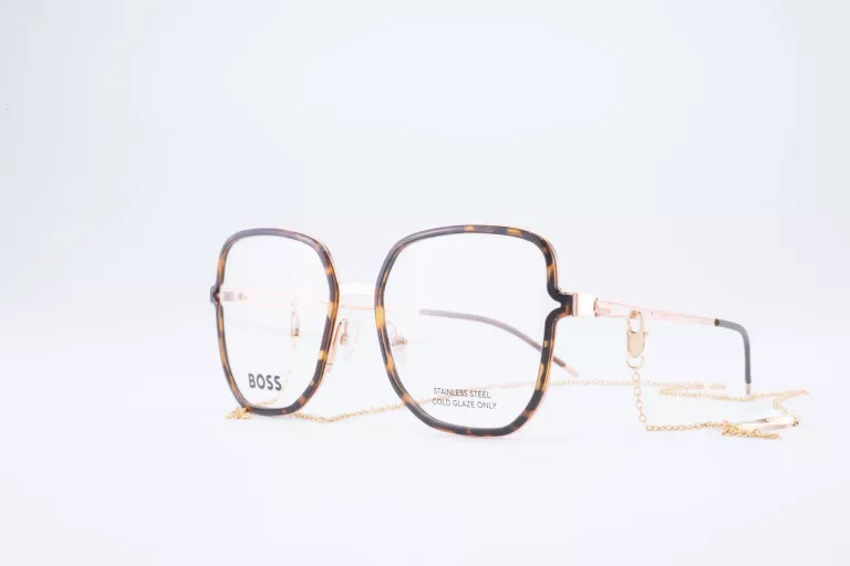 ORYGINALNE DAMSKIE OPRAWKI HUGO BOSS 1394 06J 140 NA ŁAŃCUSZKU