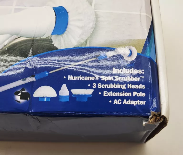 BEZPRZEWODOWA ELEKTRYCZNA SZCZOTKA DO CZYSZCZENIA HURRICANE SPIN