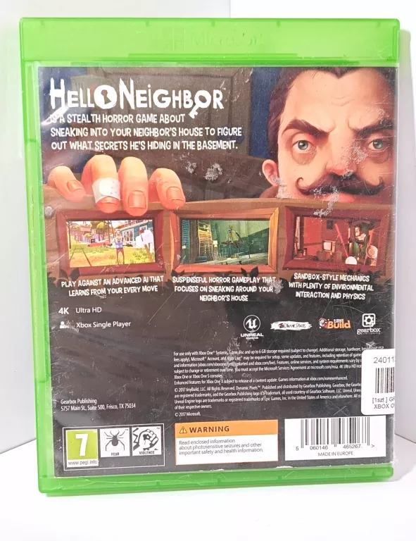 GRA HELLO NEIGHBOR XBOX ONE