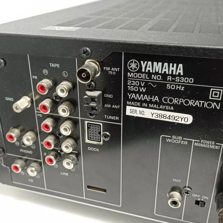 AMPLITUNER YAMAHA R-S300 PILOT #SUPERSTAN!