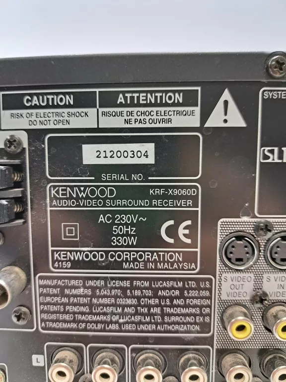 AMPLITUNER KENWOOD KRF-X9060D + PILOT ZAMIENNIK POLECAM!!!