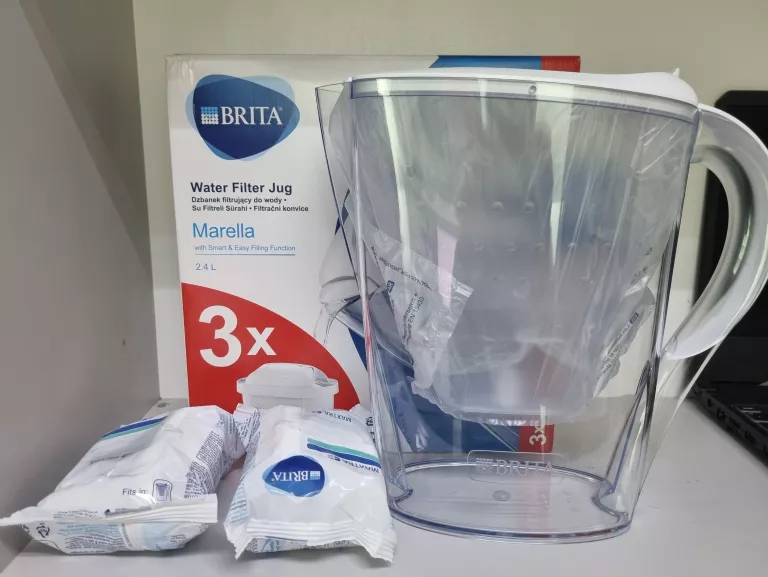 DZBANEK FILTRUJĄCY BRITA MARELLA 2,4 L BIAŁY