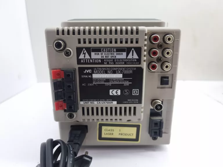 WIEŻA STEREO JVC UX-7000R