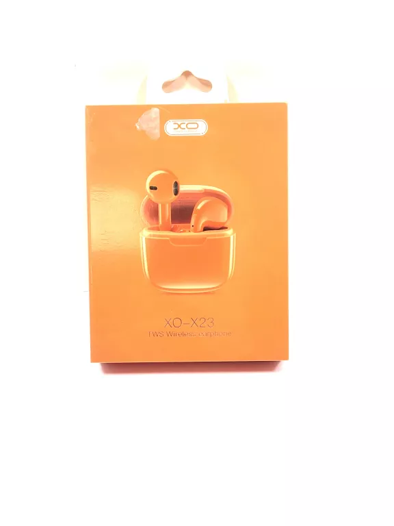 XO SŁUCHAWKI BLUETOOTH X23 TWS POMARAŃCZOWE
