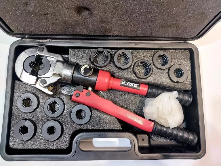 ZACISKARKA DO RUR PEX PRASKA HYDRAULICZNA 16-32MM