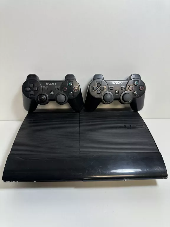 KONSOLA SONY PS3 SUPER SLIM 12GB 2X PAD/FIFA 19 WARTO/OKAZJA