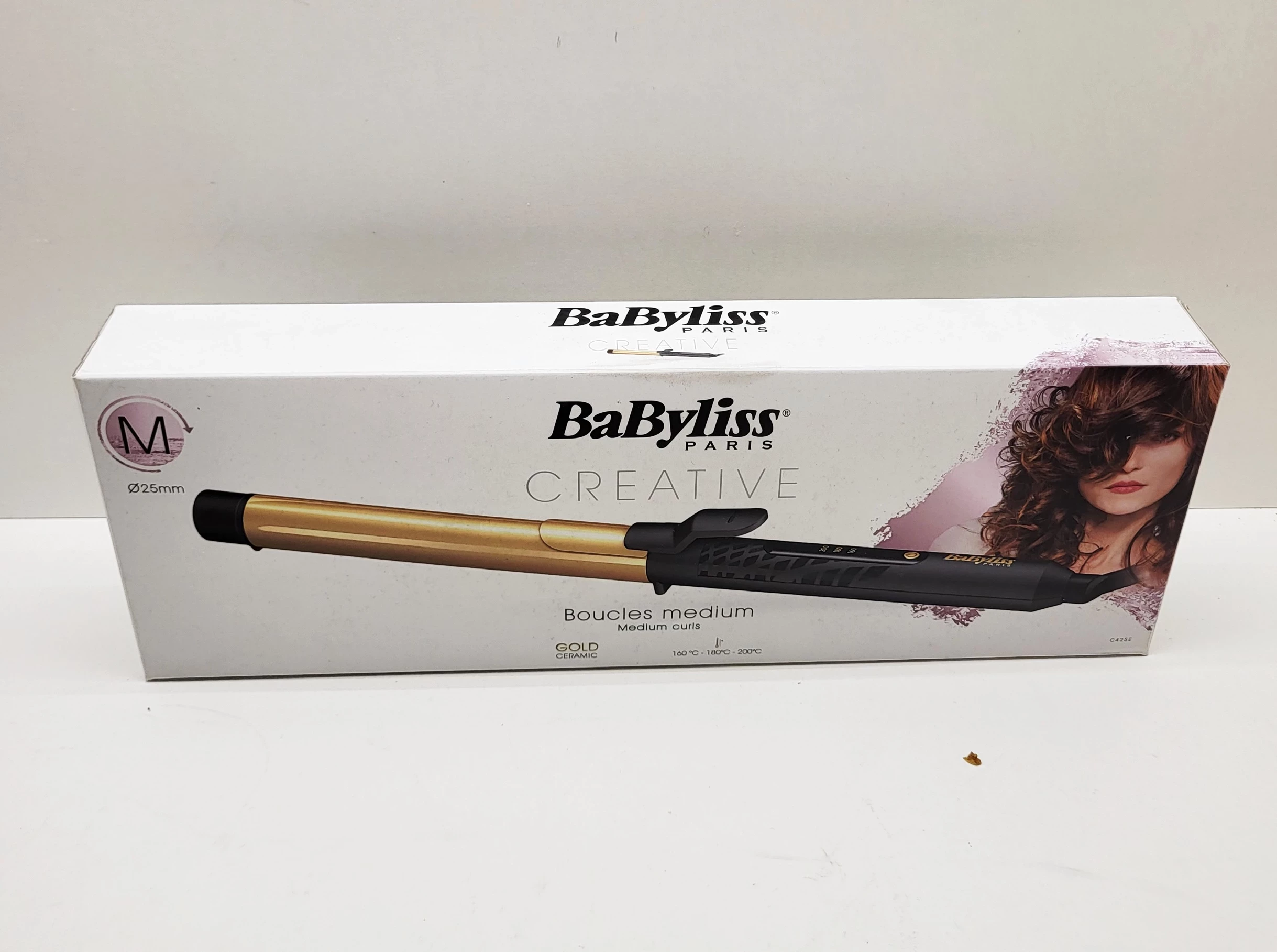 LOKOWKA BABYLISS C425E CERAMIC GOLD 25MM Lokowki Loombard.pl