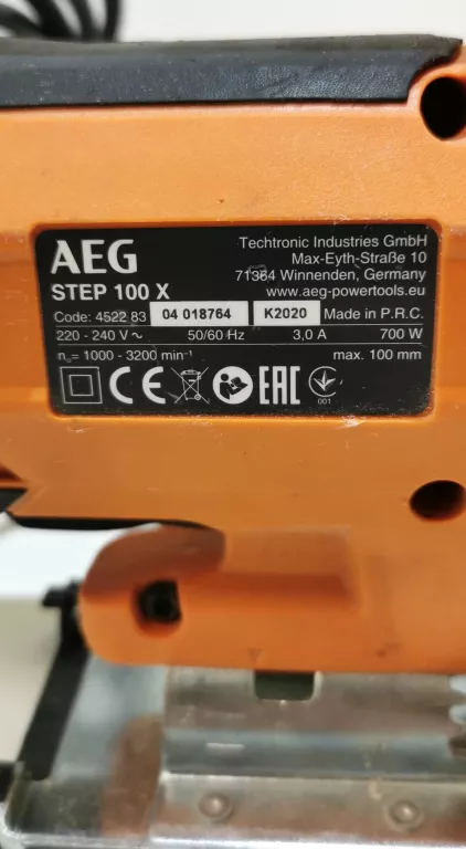 WYRZYNARKA AEG STEP 100X