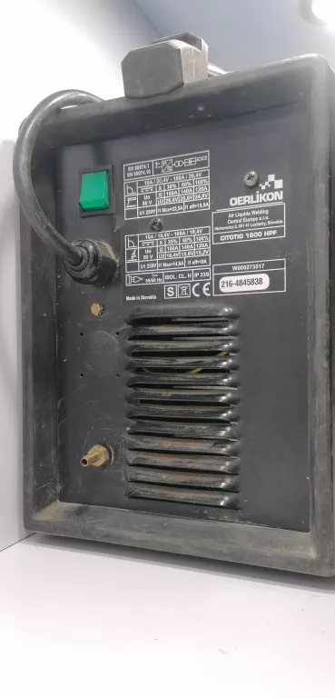 SPAWARKA OERLIKON CITOTIG 1600 HPF W000273517