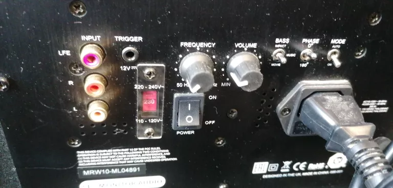 SUBWOOFER AKTYWNY MONITOR AUDIO MRW-10 100 W CZARNY