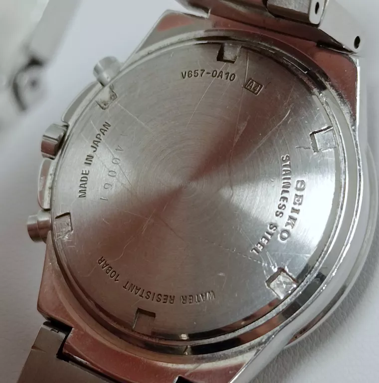 ZEGAREK SEIKO CHRONOGRAPH V657-0A10 140061